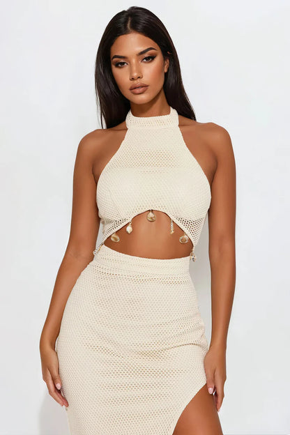 Cleo Crochet Maxi Dress