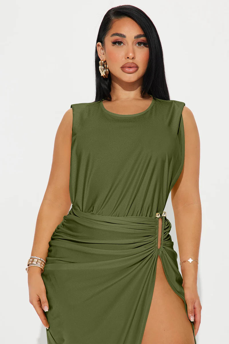 Spice It Up Midi Dress