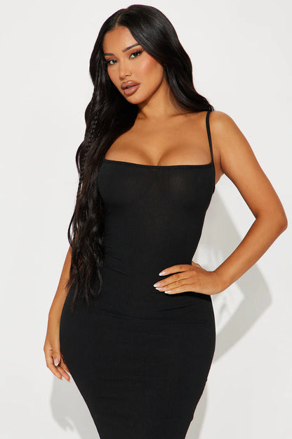 Missing Me Ribbed Maxi Dress